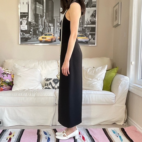 Black straight cut maxi skirt - Picture 6 of 17